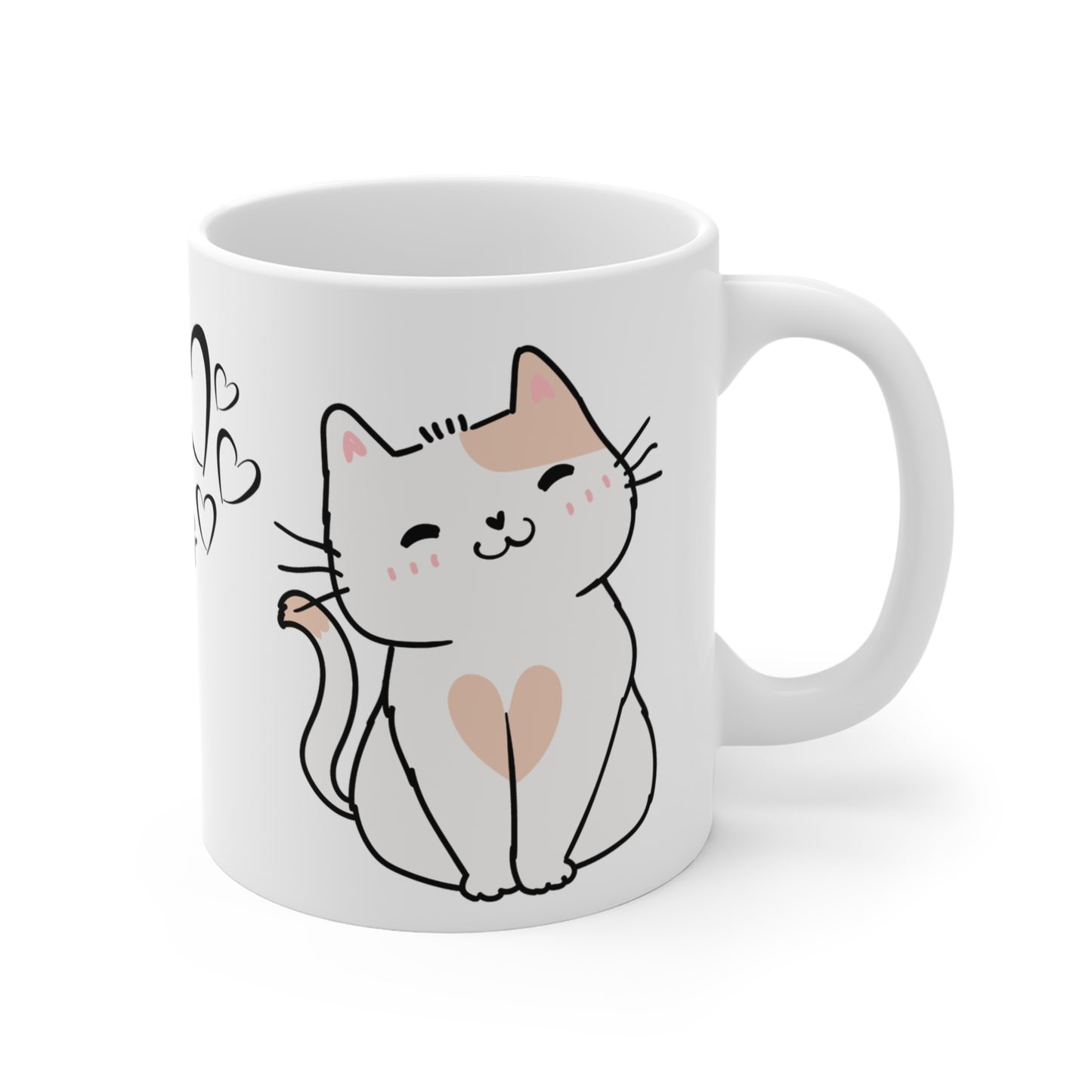 Crazy Cat Ladies Elegance Mug, Cat coffee mug, Cat ceramic mug
