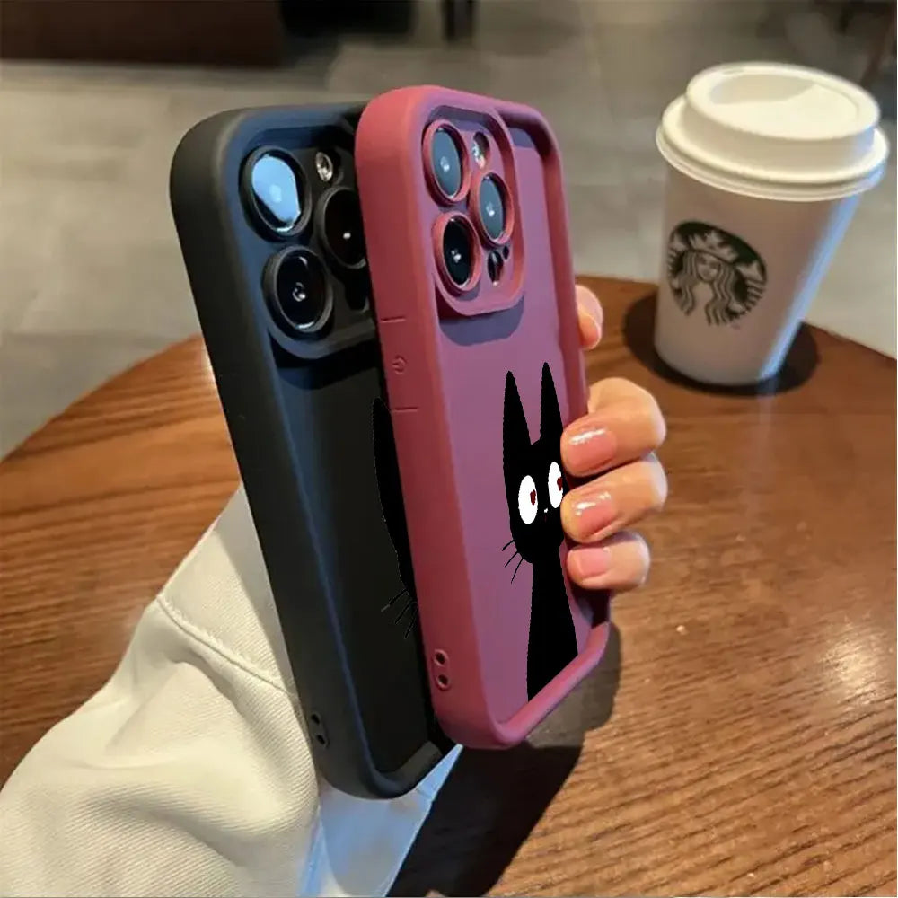 Lucky Cat Square Liquid Case