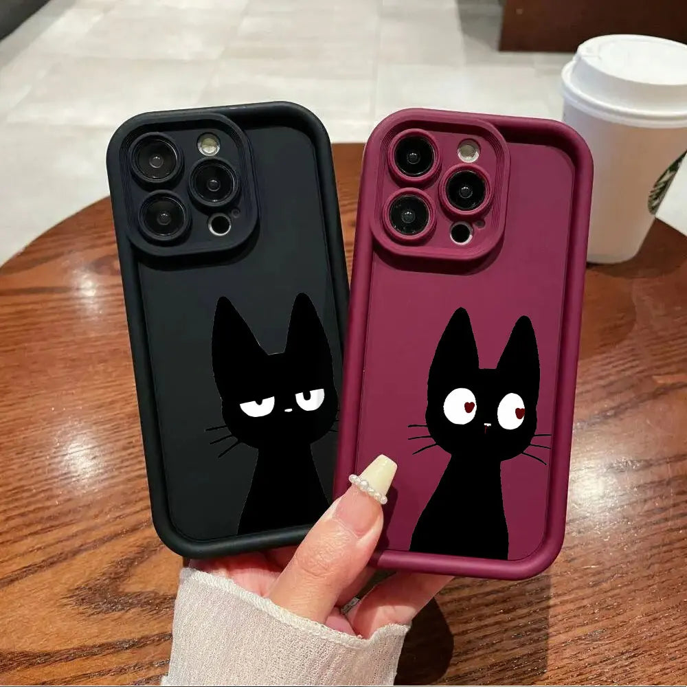 Lucky Cat Square Liquid Case