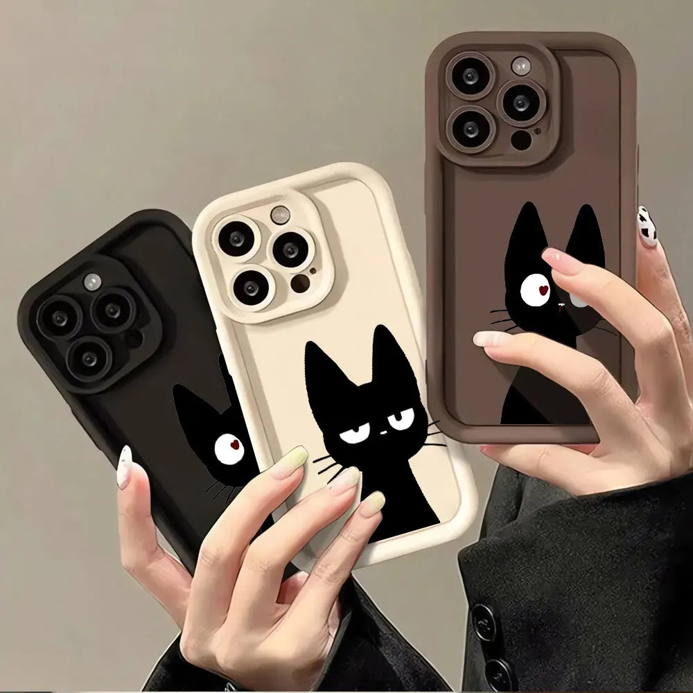 Lucky Cat Square Liquid Case