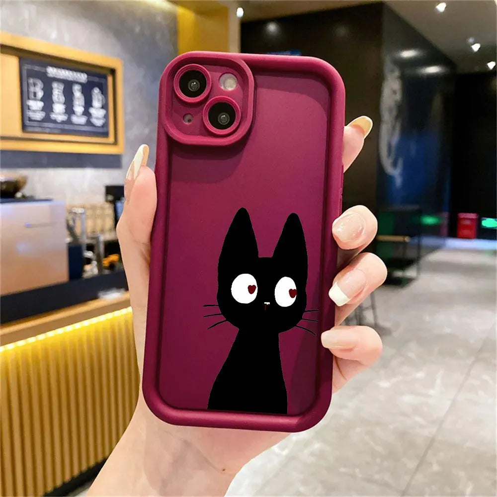 Lucky Cat Square Liquid Case
