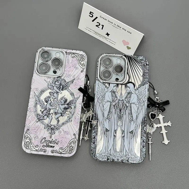 Middle Ages Retro Cupid Angel Phone Case