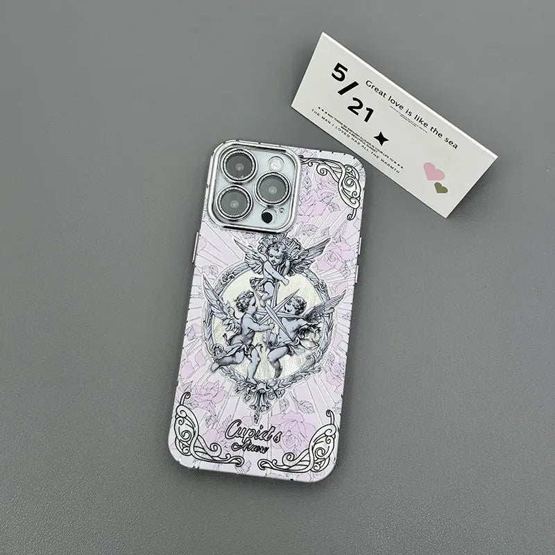 Middle Ages Retro Cupid Angel Phone Case