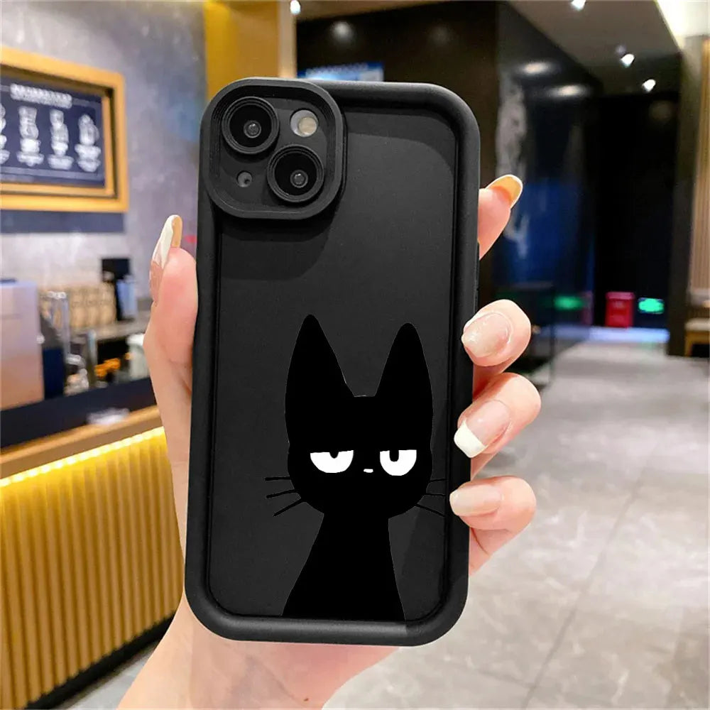 Lucky Cat Square Liquid Case