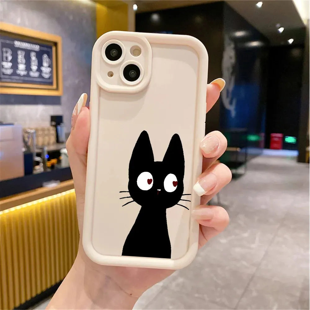 Lucky Cat Square Liquid Case