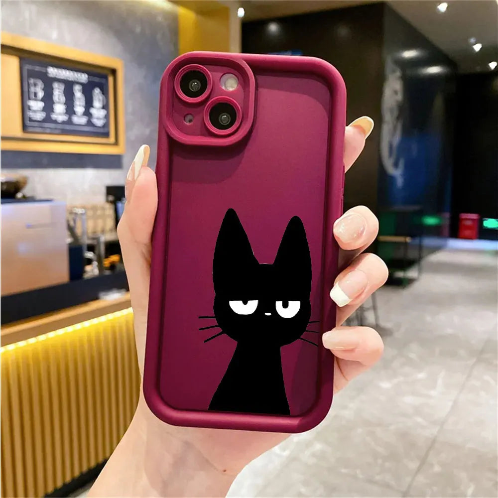 Lucky Cat Square Liquid Case