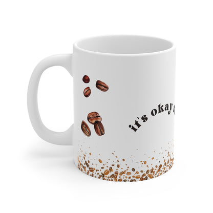 Enjoyable cat mug,It’s Okay to Take a Break, Gift-worthy cat mug, Ceramic Cat mug