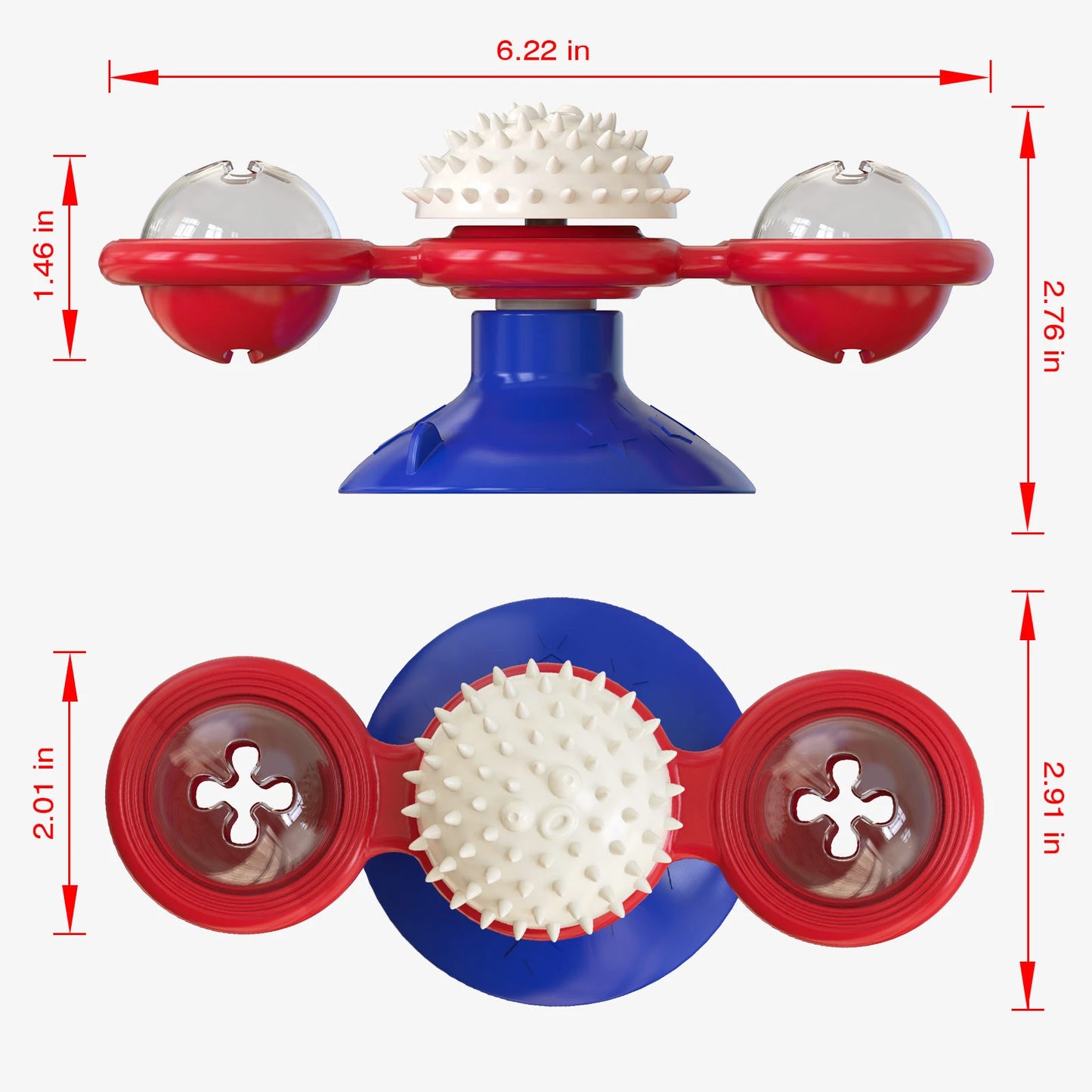 Spinning Windmill Cat Toy