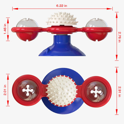 Spinning Windmill Cat Toy