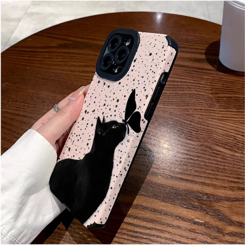 Cat Graphic Phone Case