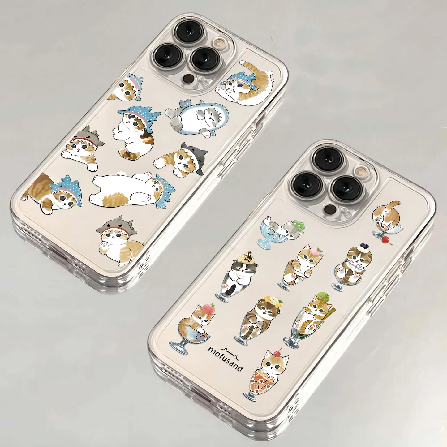 Cute Mofusands Cat Case