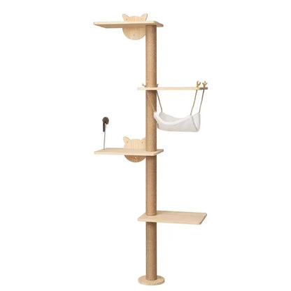 Cute cat tree, Solid Wood Cat Scratching Post