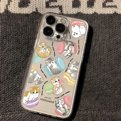 Cute Mofusands Cat Case