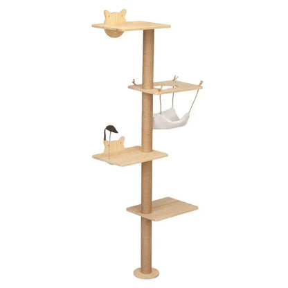 Cute cat tree, Solid Wood Cat Scratching Post