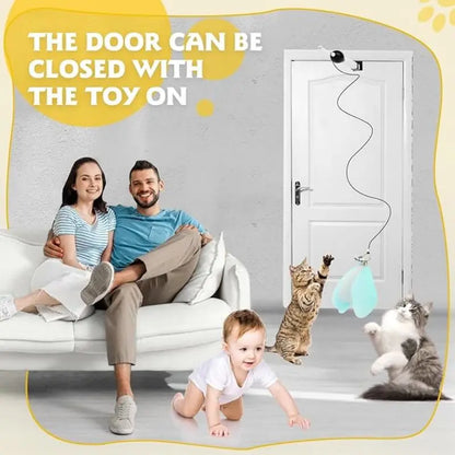 Door Hanging Automatic Interactive Cat Toy