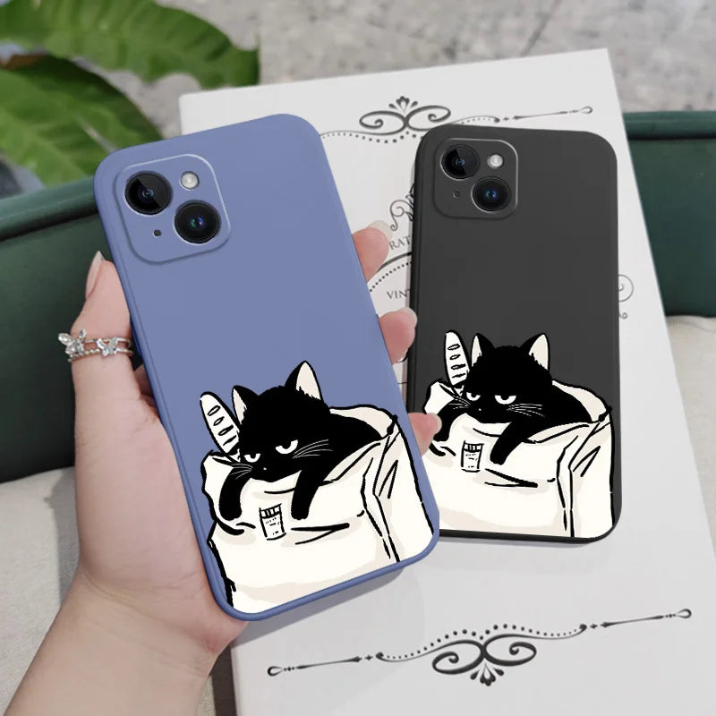 Bread Cat Phone Case For iPhone