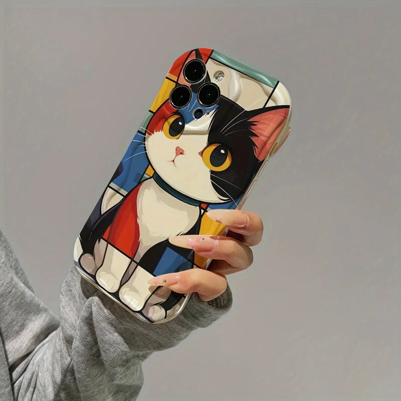 Plaid Cat Phone Case