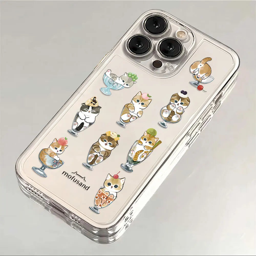 Cute Mofusands Cat Case