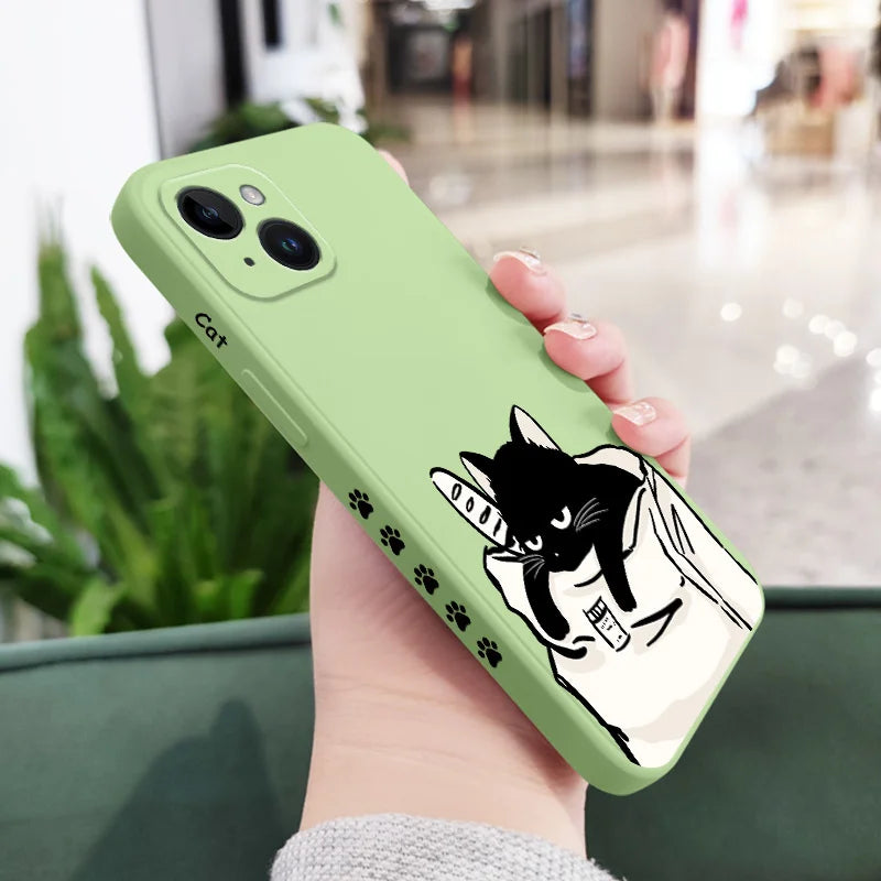 Bread Cat Phone Case For iPhone