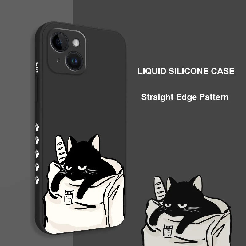 Bread Cat Phone Case For iPhone