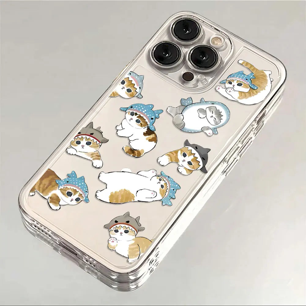 Cute Mofusands Cat Case