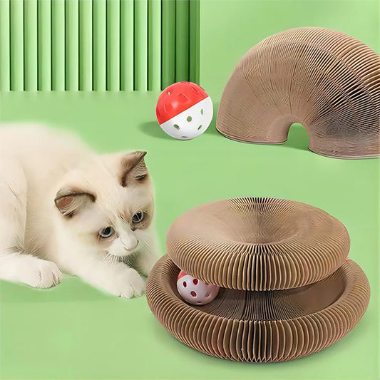 Foldable Magic Organ Interactive Cat Toy