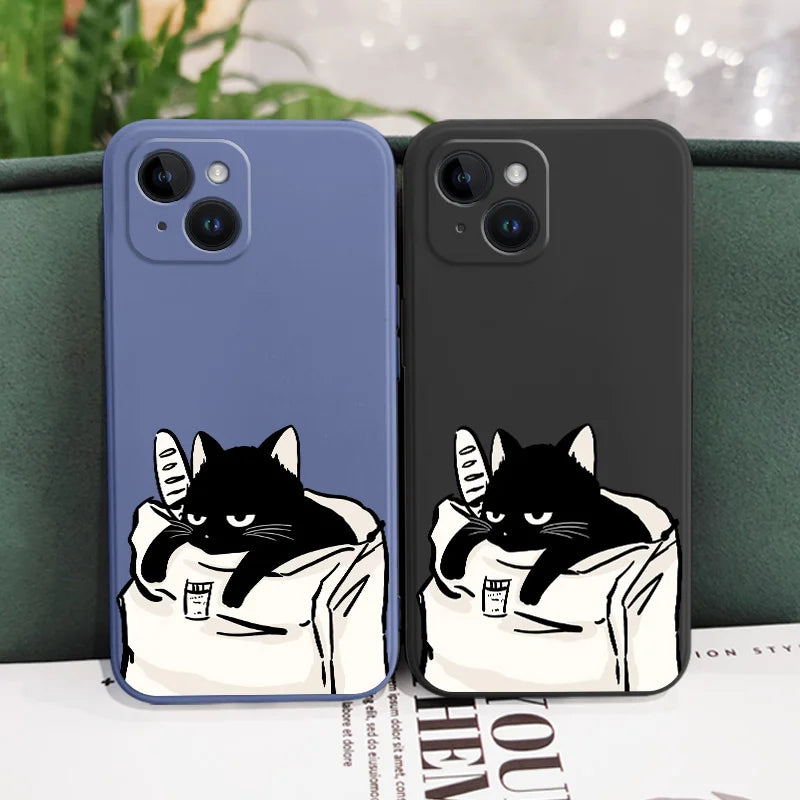 Bread Cat Phone Case For iPhone