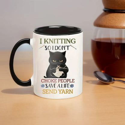 11oz Ceramic Afternoon Cat Coffee Mug