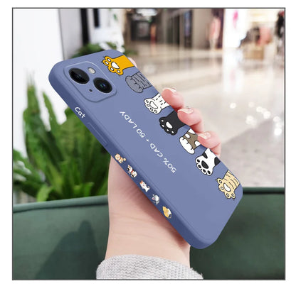 Cat Litter Phone Case For iPhone