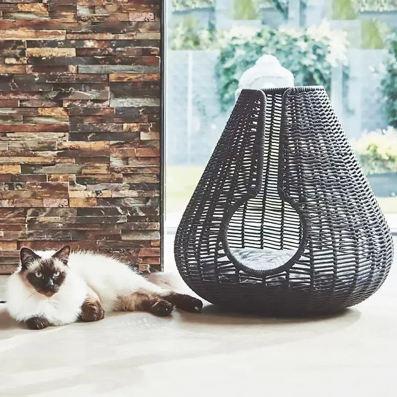 Hand-Woven Pet Nest