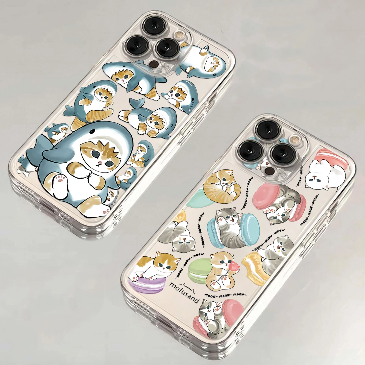 Cute Mofusands Cat Case