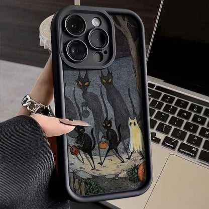 Dark Monster Cat Phone Case