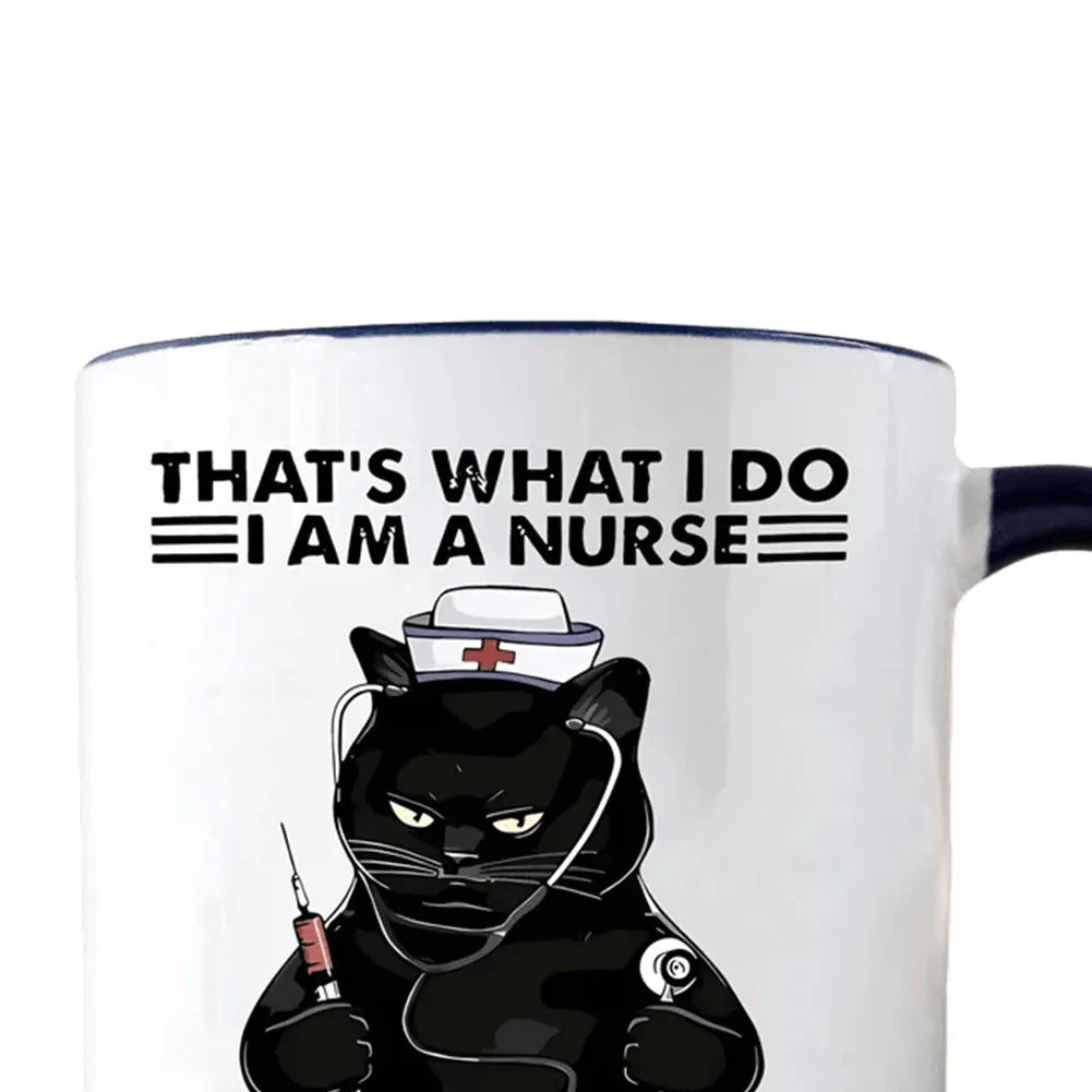 11oz Ceramic Afternoon Cat Coffee Mug