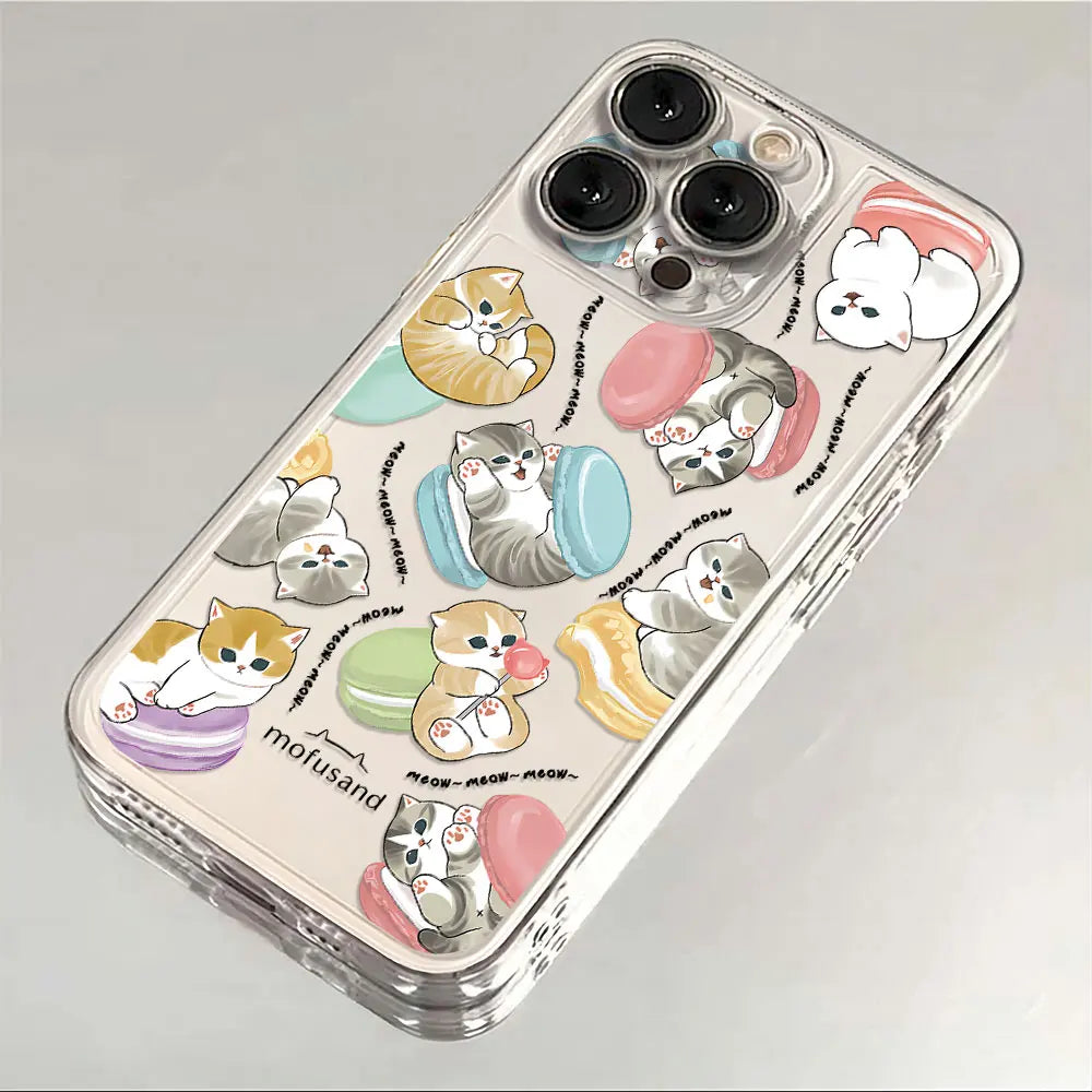 Cute Mofusands Cat Case