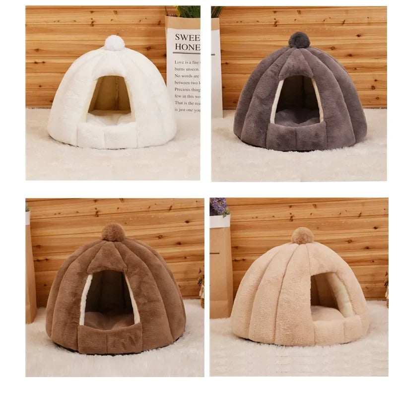 Winter CozyPet Nest,Removable Soft Bed for Dogs and Cats