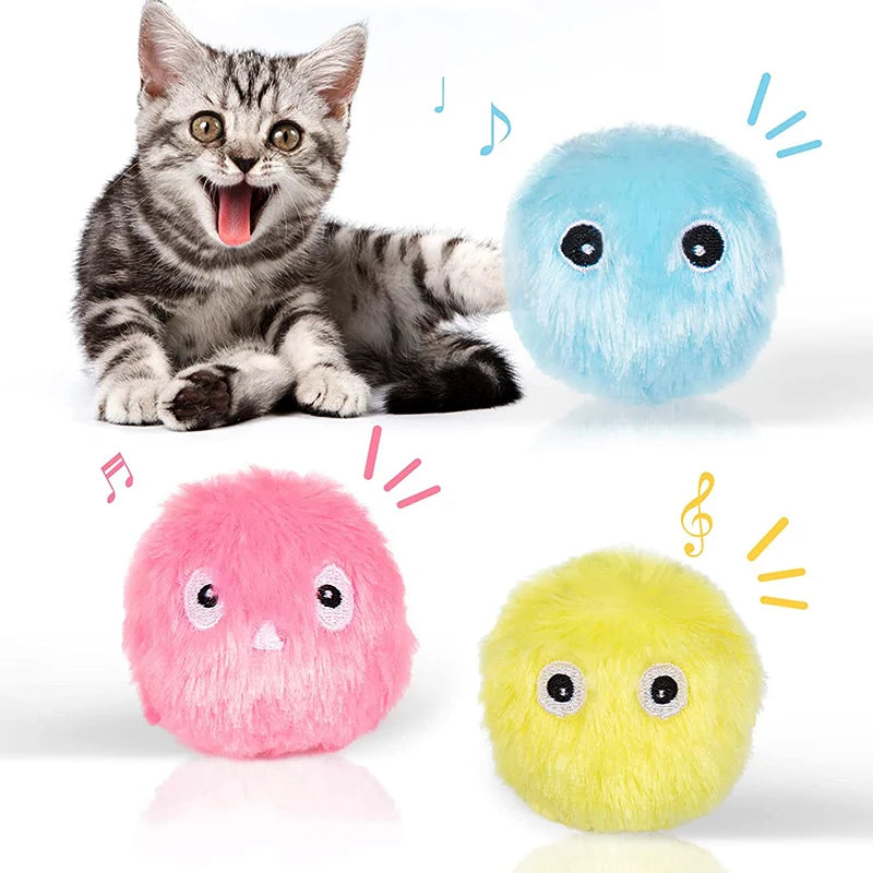 Smart Cat Toys Interactive Squeaky Ball