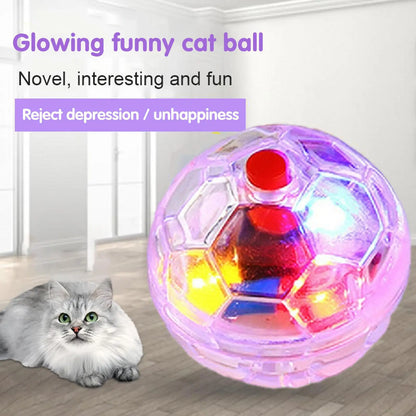 Glowing funny Cat Ball