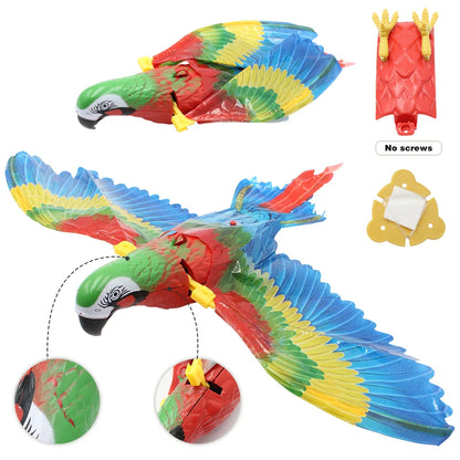 Electric Hanging Eagle Flying Bird Cat Toy