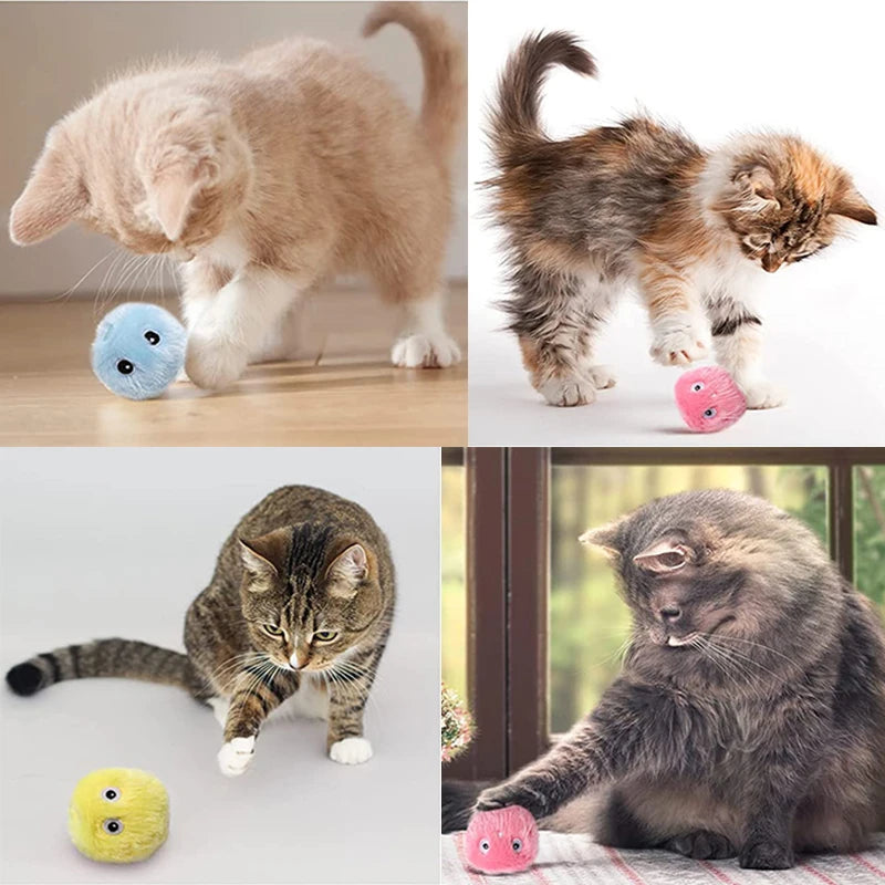 Smart Cat Toys Interactive Squeaky Ball