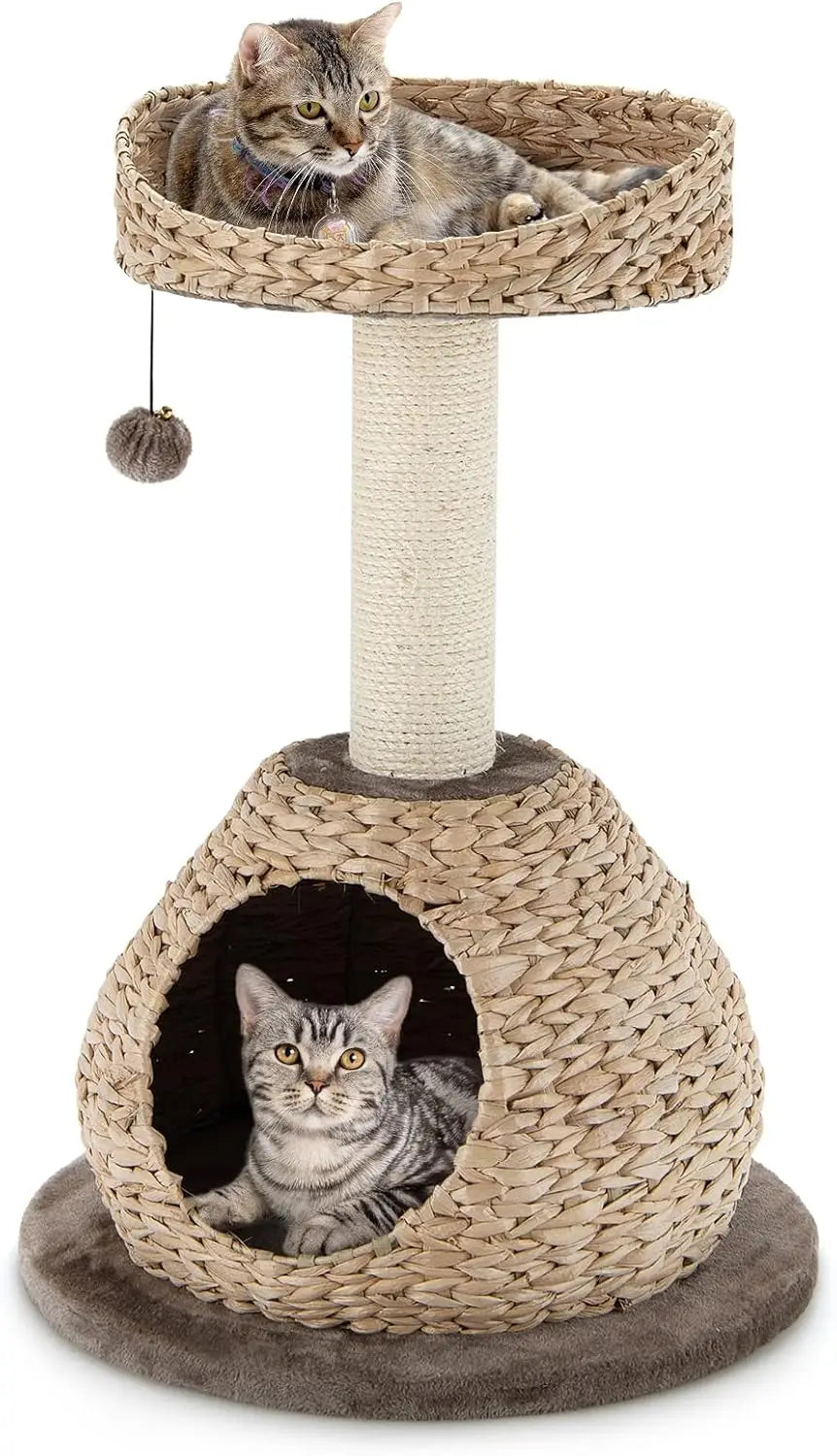 Modern Cat Tree with Sisal Post